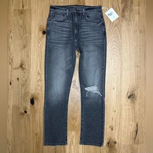 Etica Jeans Scarlet Mid Rise Slim Fit - Desert Willow color grey